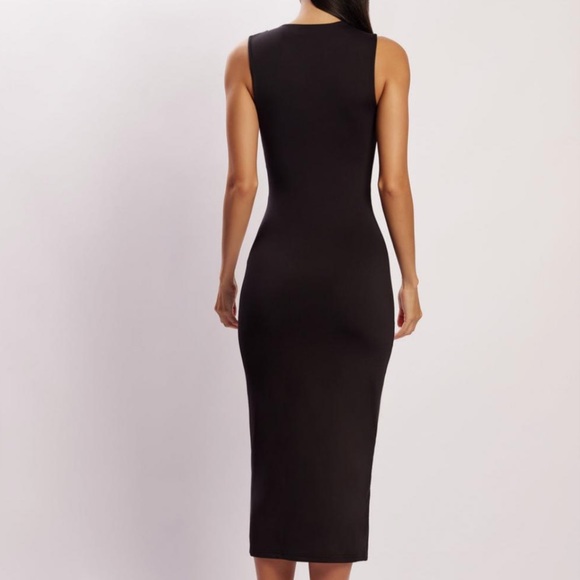 Meshki Midi Dresses Bea Cut Out Midi Dress Black – Womens size medium - Picture 3 of 12